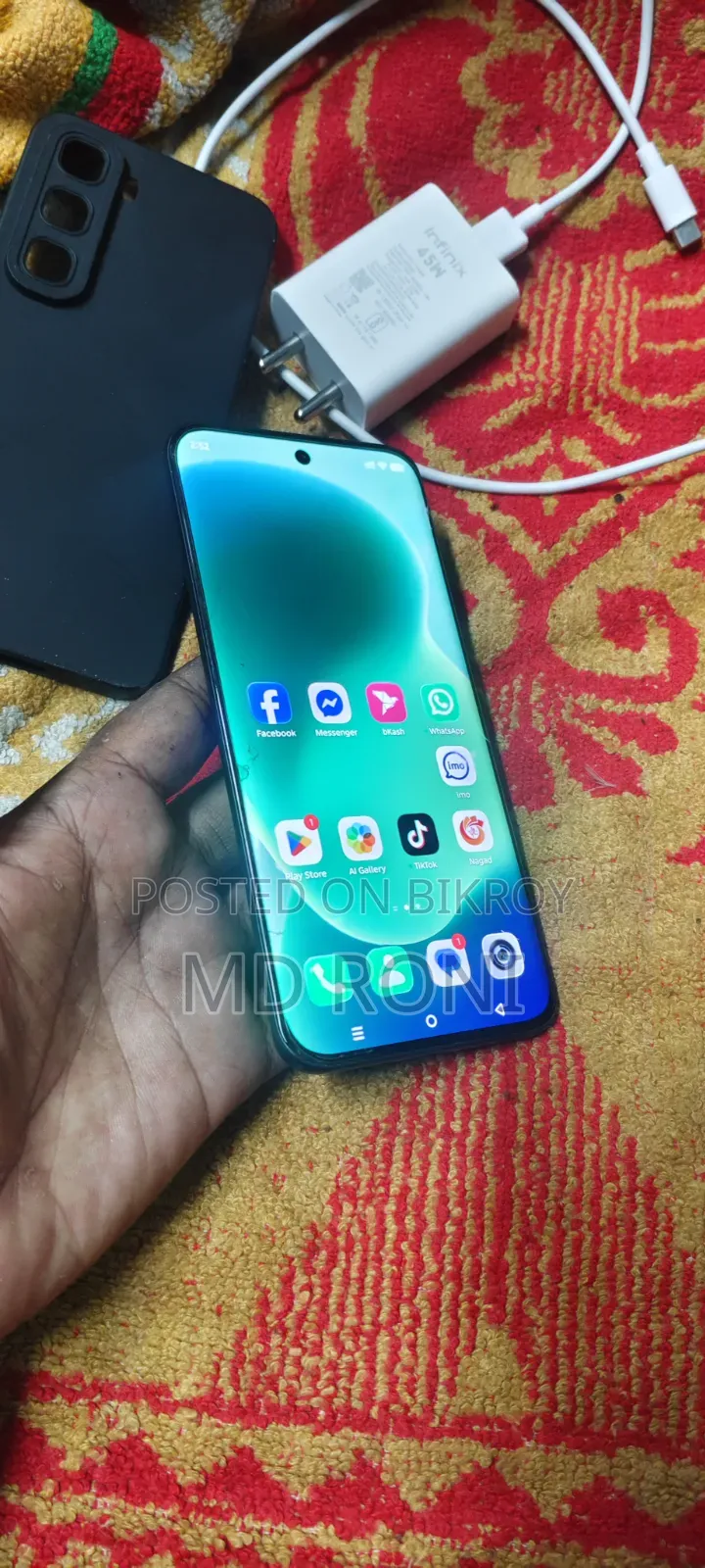 Infinix Hot 60 Pro+ 128 GB Black