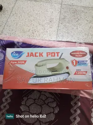 Electric Dry Iron Jackpot