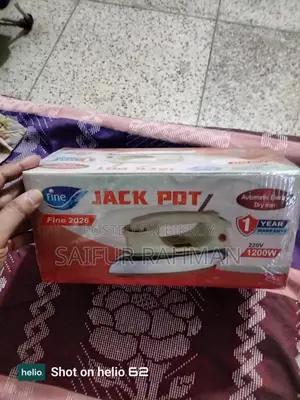 Electric Dry Iron Jackpot