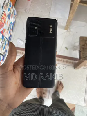 শাওমি পোকো সি৫৫ ১২৮ জিবি ব্ল্যাক