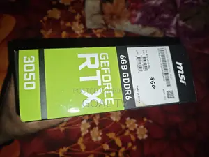 MSI Invidia Rtx3050 6GB Ddr6