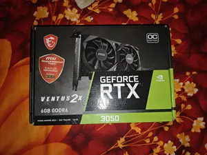 MSI Invidia Rtx3050 6GB Ddr6