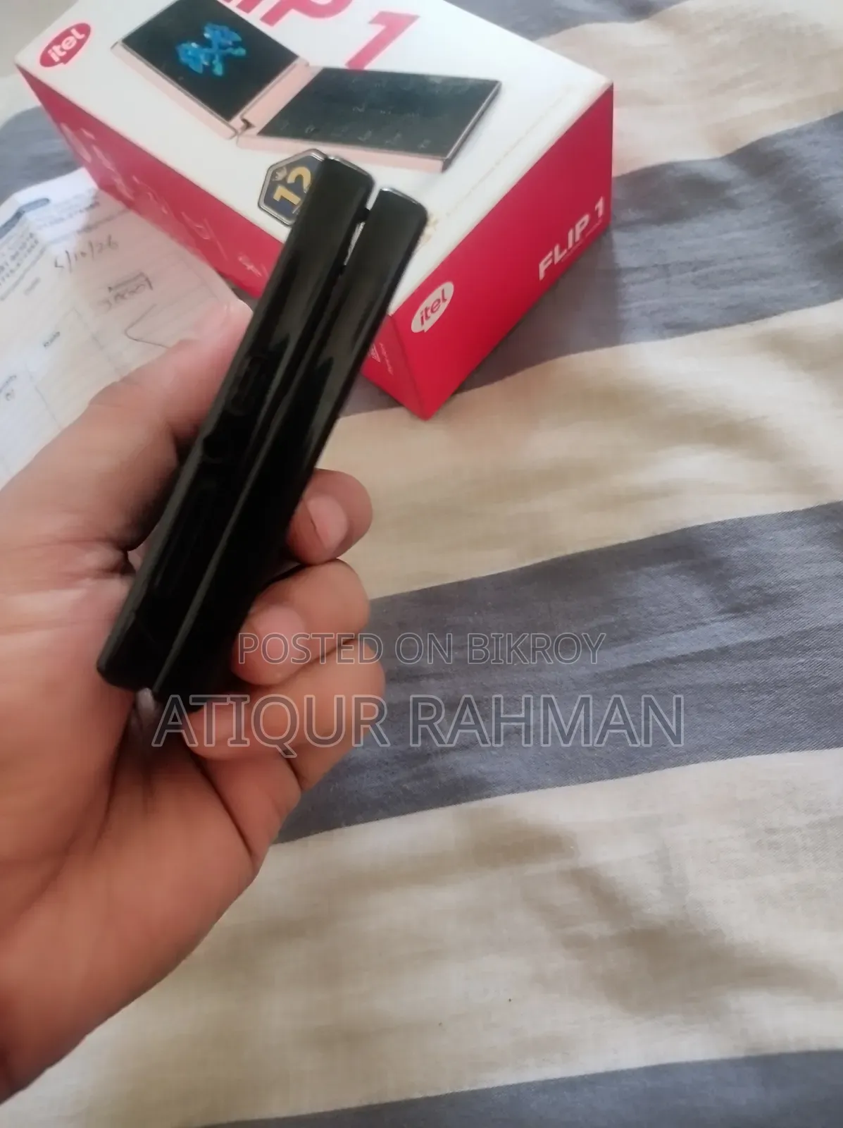 নতুন Itel Flip 1 ৮ জিবি কালো
