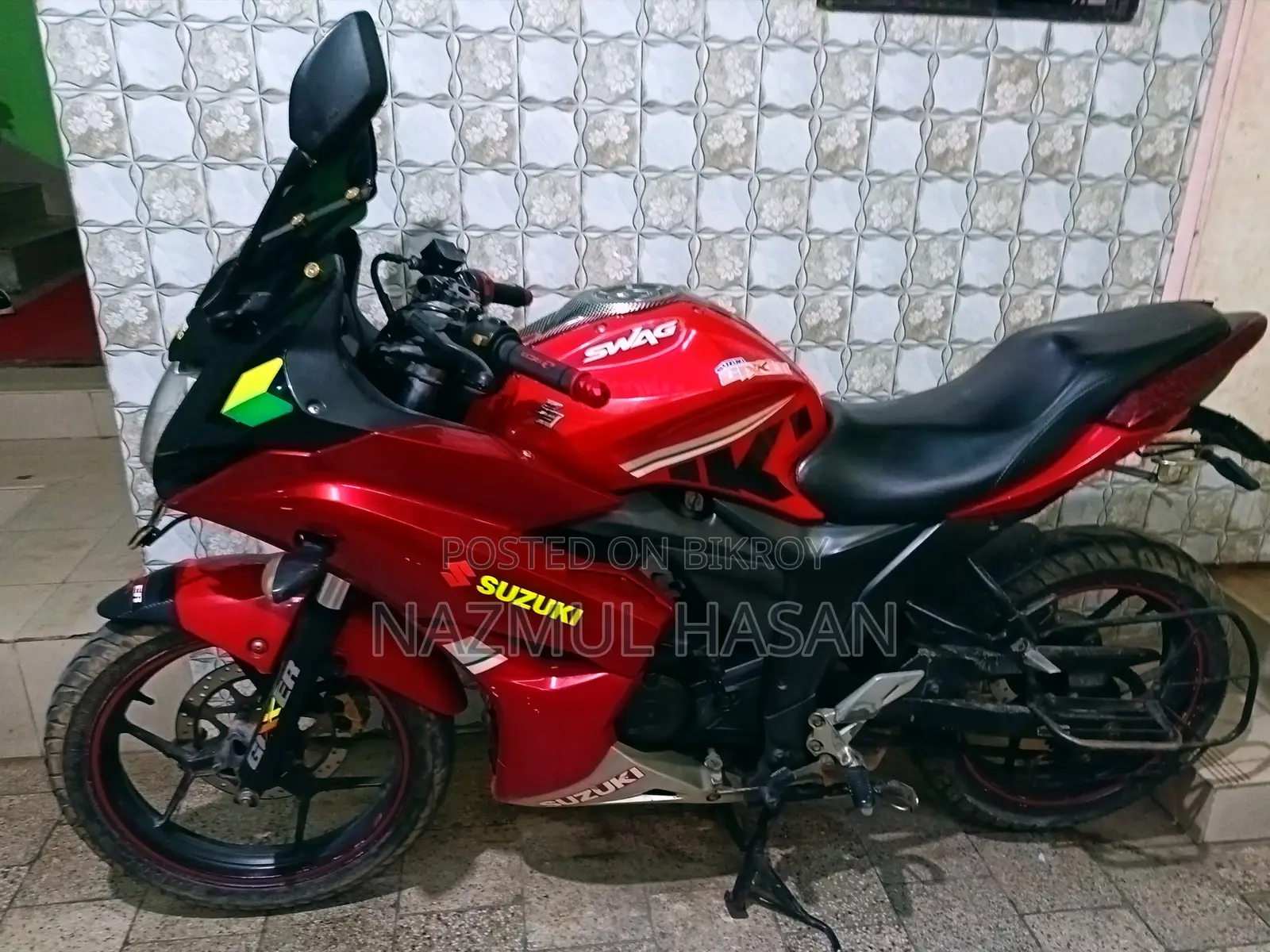 সুজুকি জিক্সার এসএফ ২০১৯ লাল