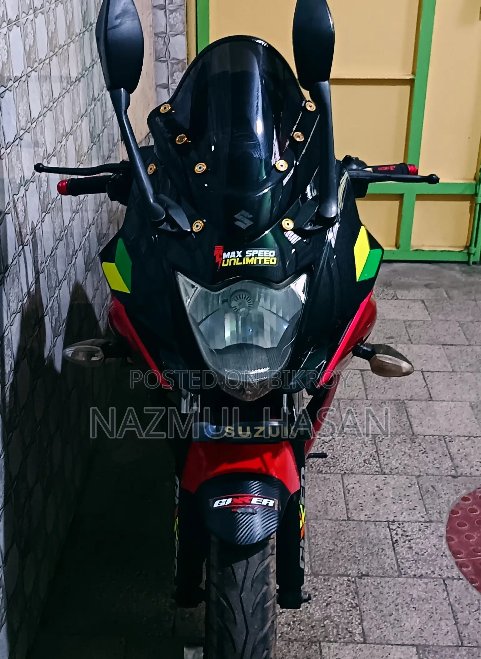 সুজুকি জিক্সার এসএফ ২০১৯ লাল