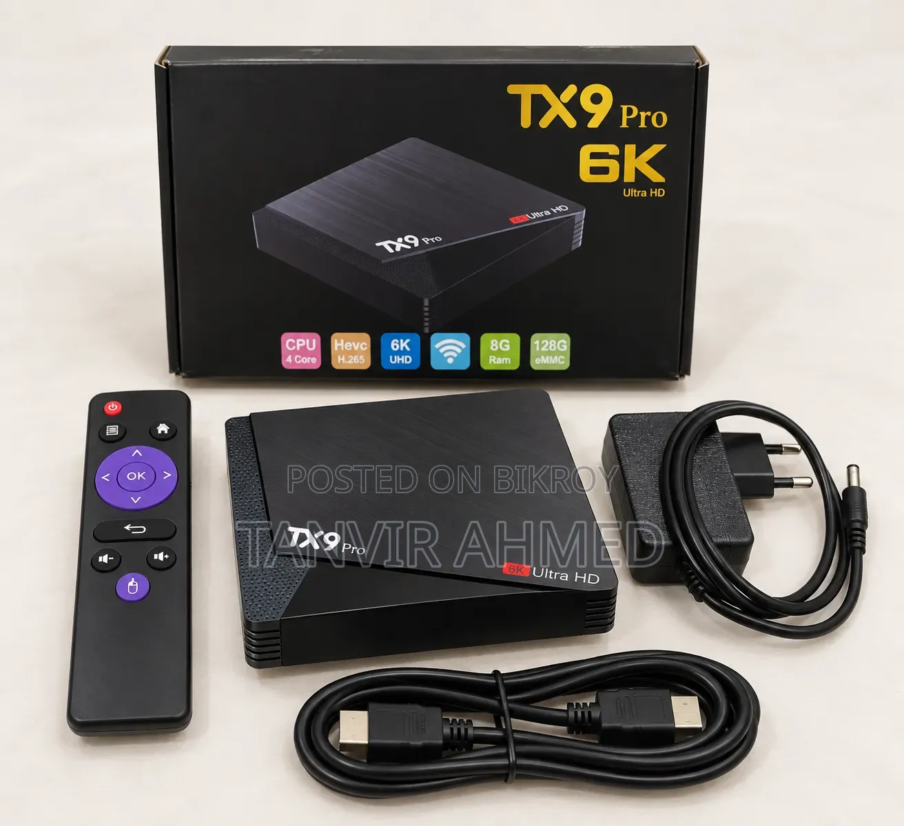 TX9 Pro 6K Android TV Box