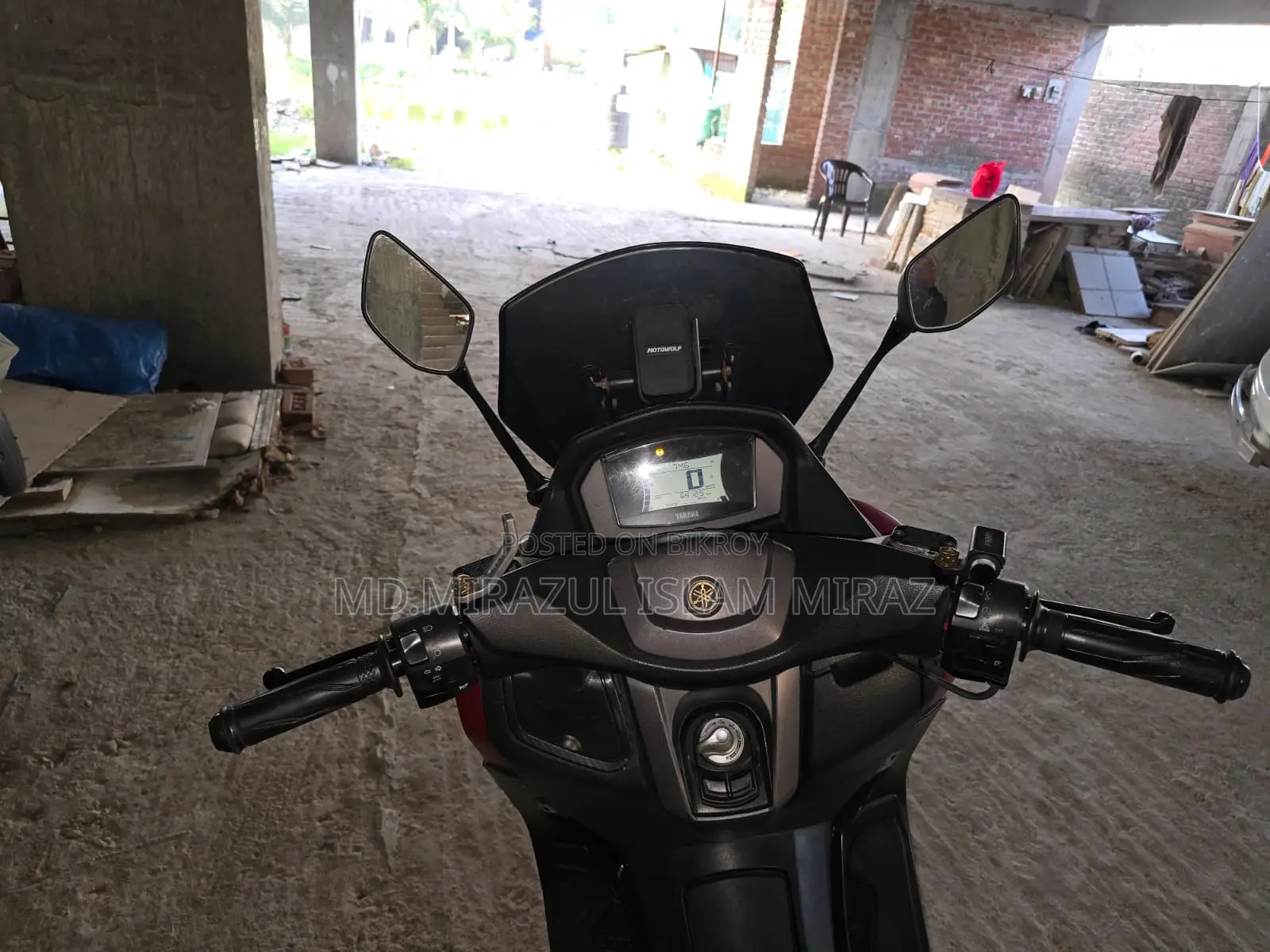 ইয়ামাহা এনম্যাক্স ১৫৫ ২০২২ লাল