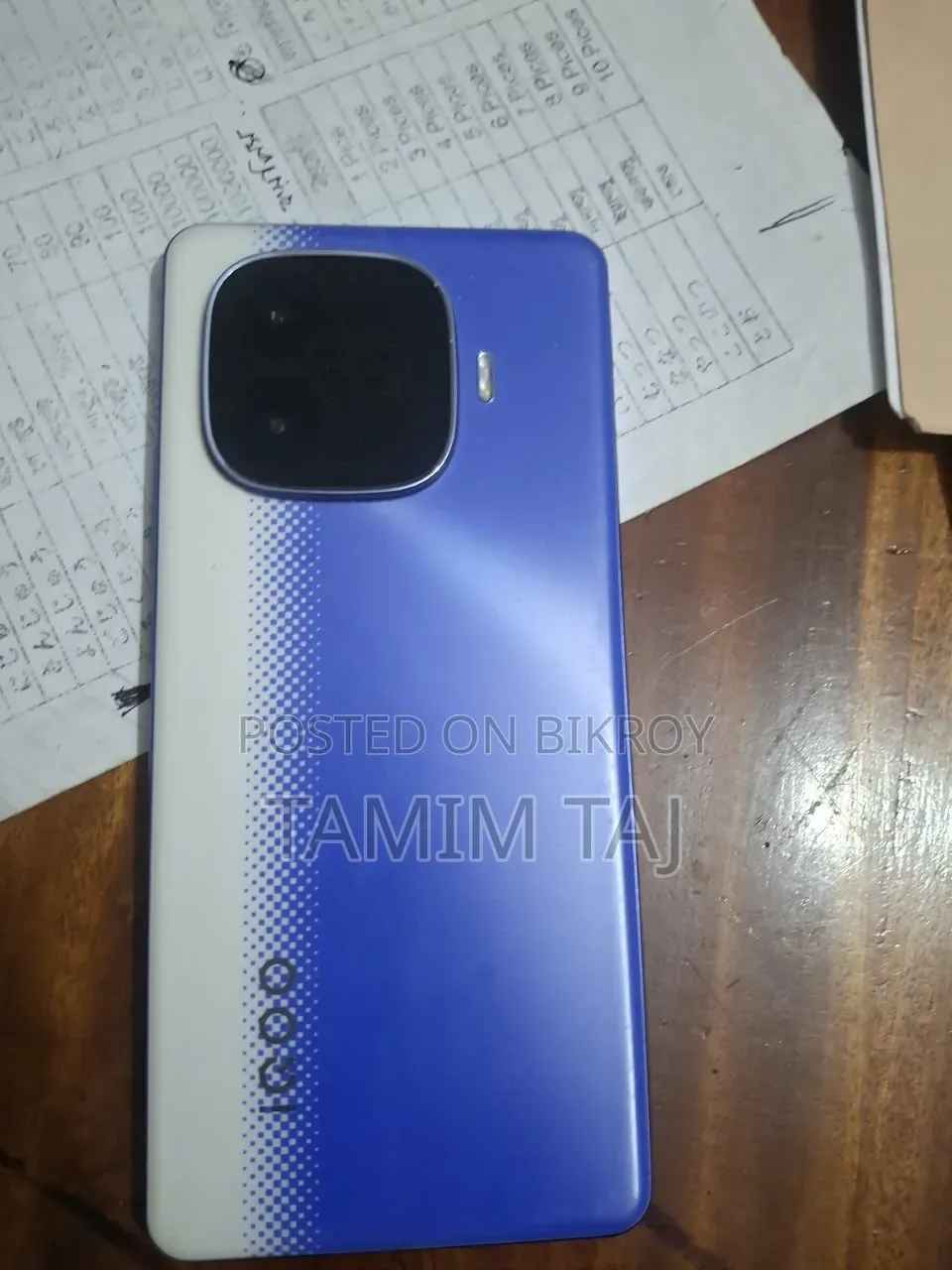 iQOO 256 GB Blue