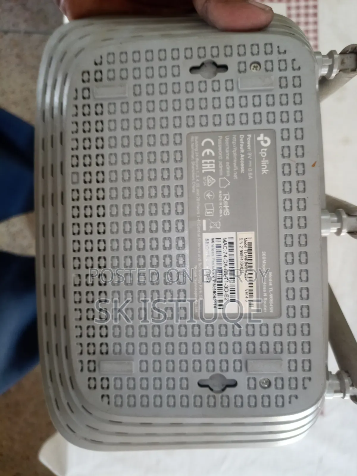 WIFI Router & Onu