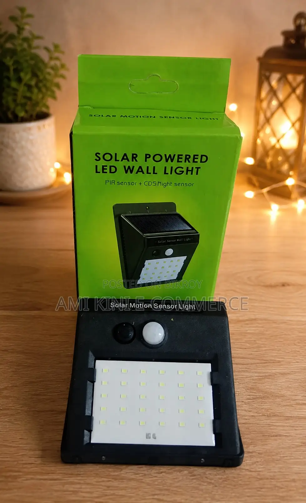 30LED Motion Sensor Solar Light 1pc
