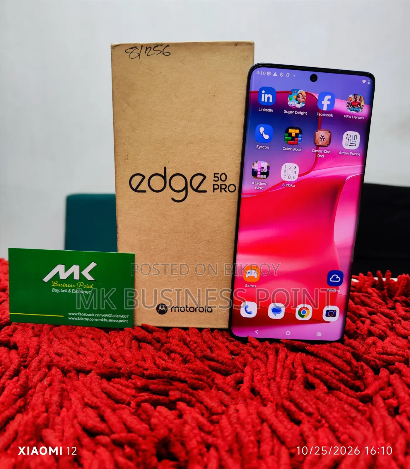 Motorola Edge 50 Pro 256 GB Purple