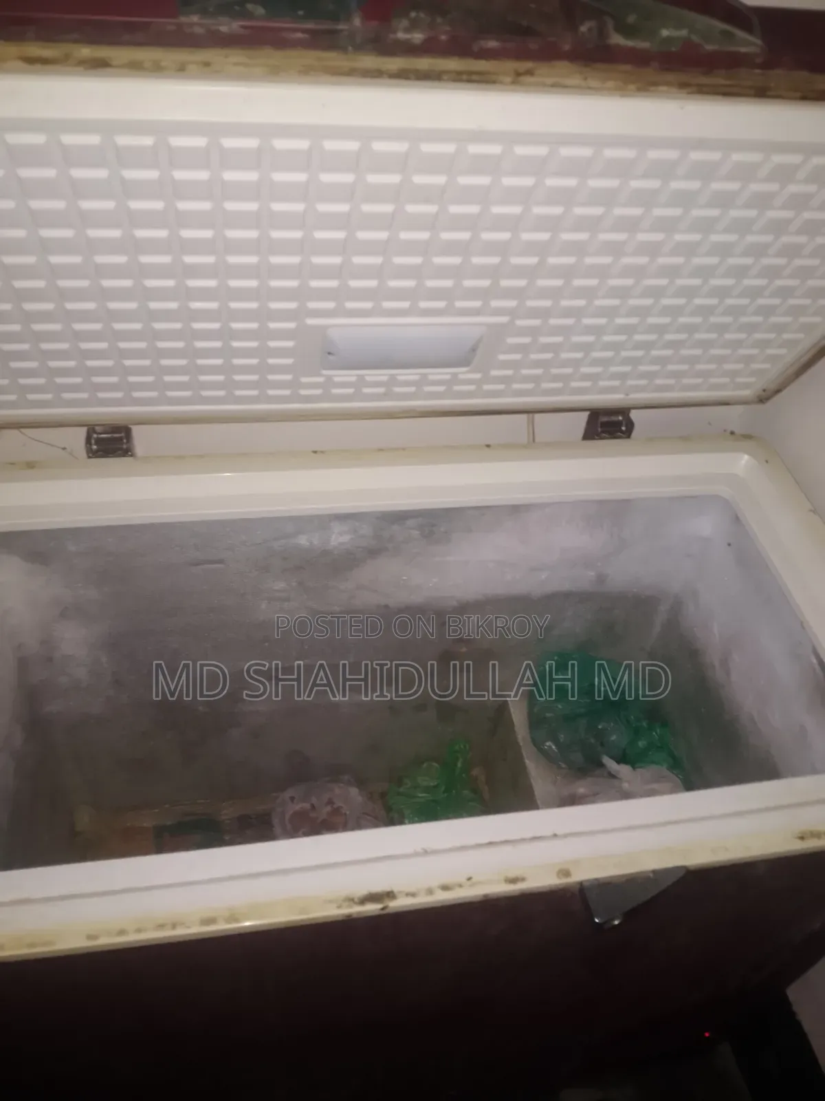 Home-used deep freezer for sale
