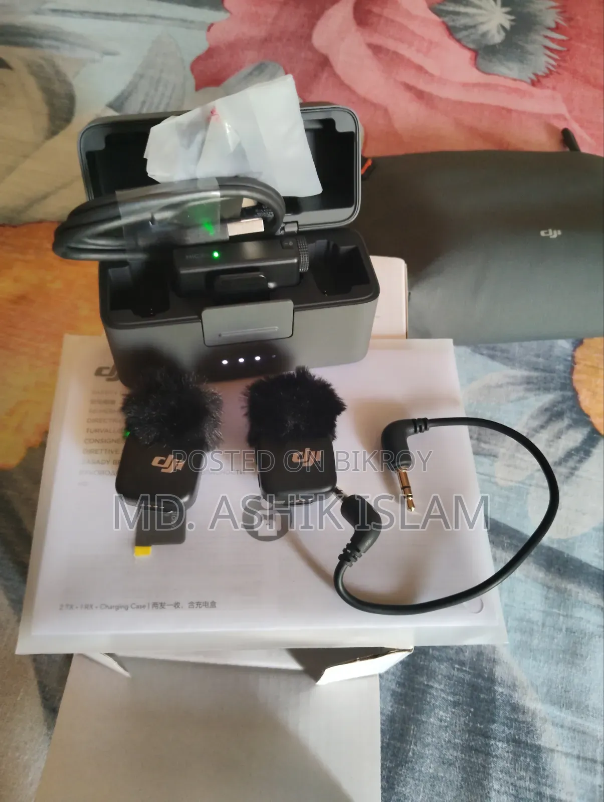DJI Mic Mini. Full fresh, bought for reviewing.