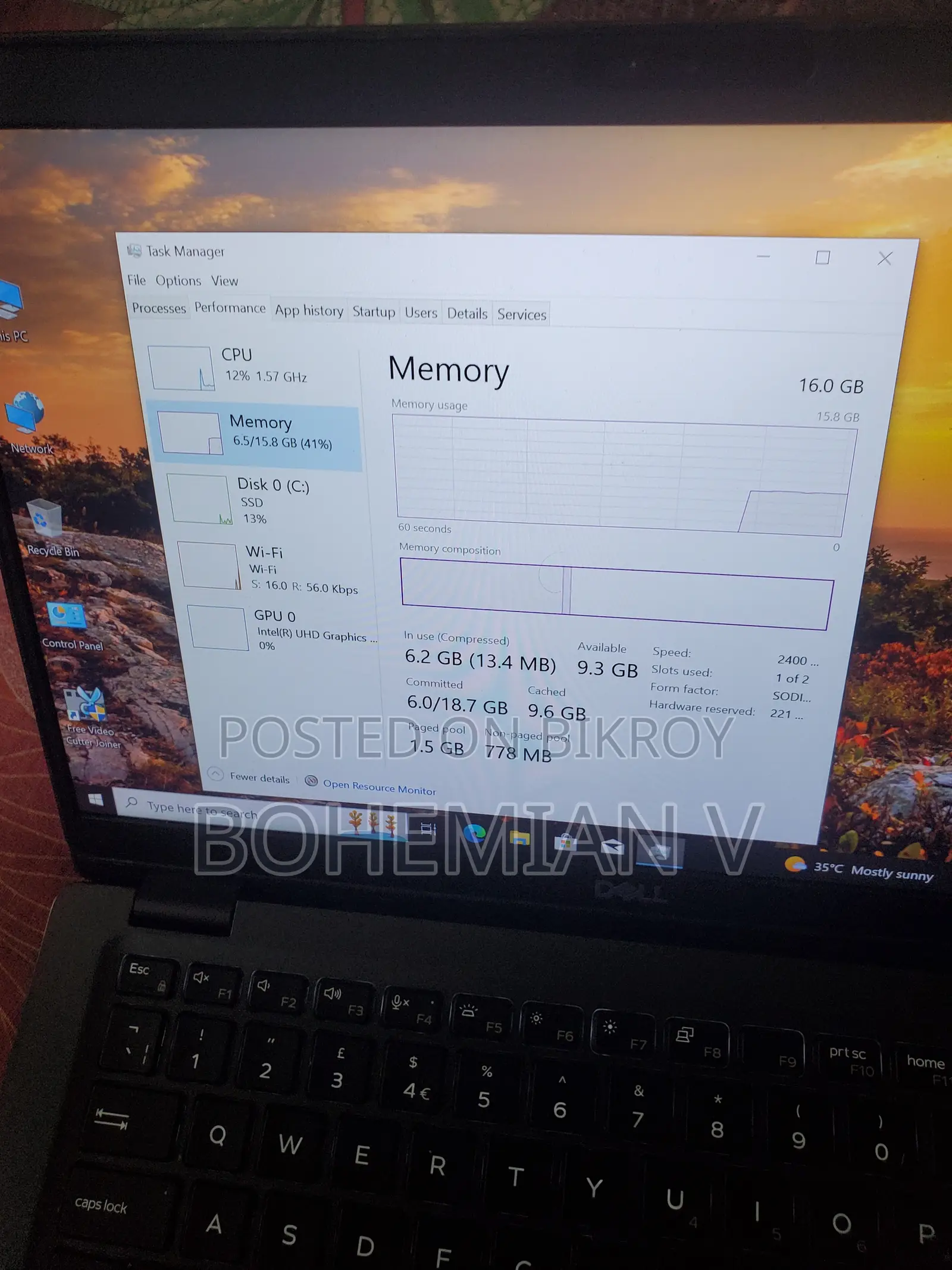 Laptop Dell Latitude 5300 8GB Intel Core i5 SSD 256GB