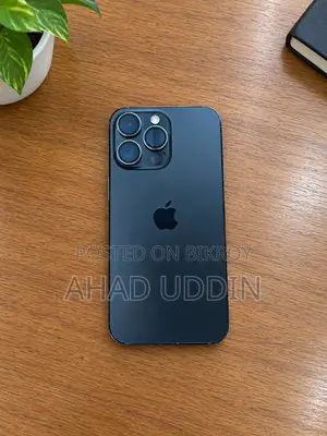 অ্যাপল আইফোন ১৫ প্রো ম্যাক্স ২৫৬ জিবি ব্ল্যাক