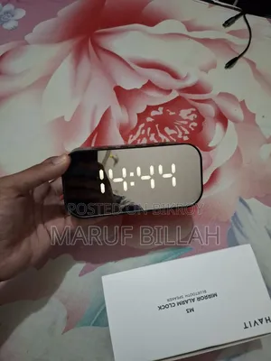 Havit M3 Mirror Alarm Clock Bluetooth Speaker