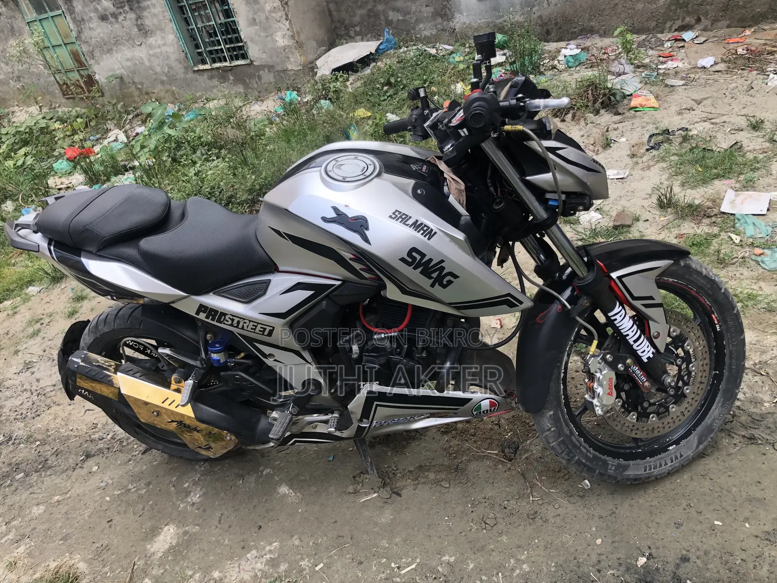 TVS Apache 160 4V 2020 Silver