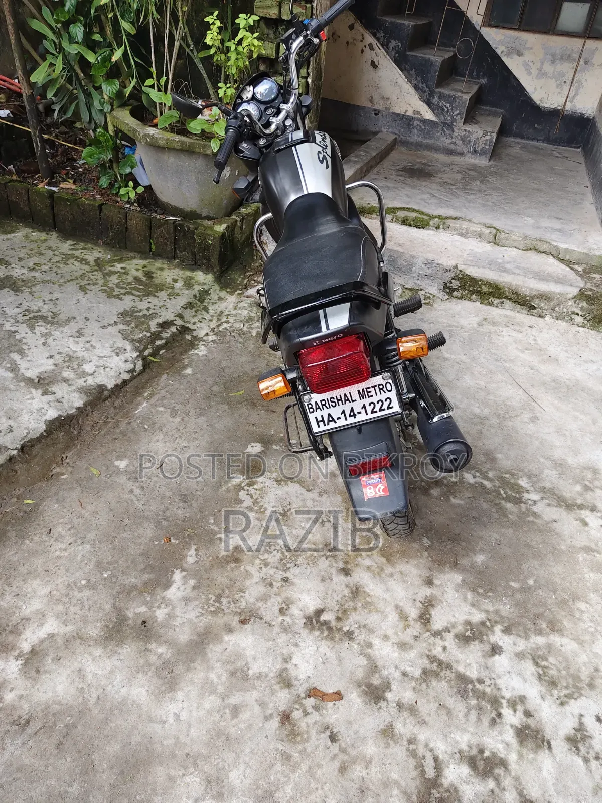 হিরো স্প্লেন্ডার প্লাস ২০২৬ গ্রে