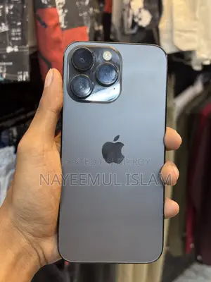 অ্যাপল আইফোন ১৪ প্রো ম্যাক্স ২৫৬ জিবি ব্ল্যাক