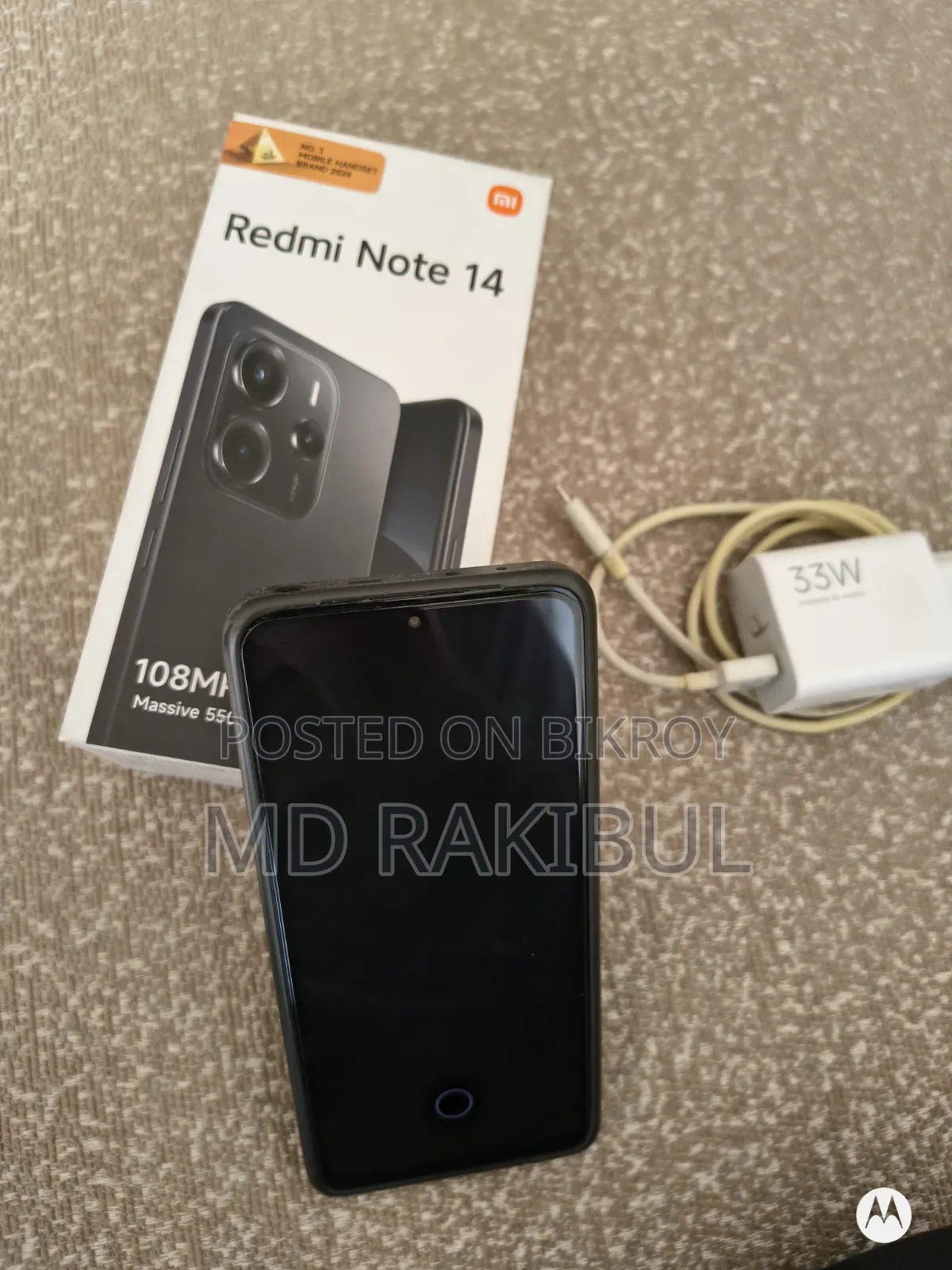 Xiaomi Redmi Note 14 4G 256 GB Black