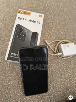 Xiaomi Redmi Note 14 4G 256 GB Black