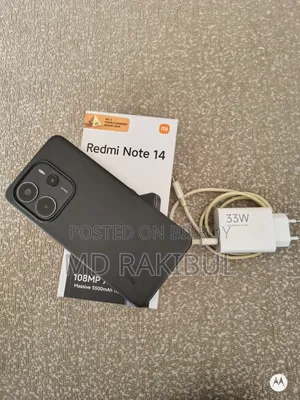 Xiaomi Redmi Note 14 4G 256 GB Black