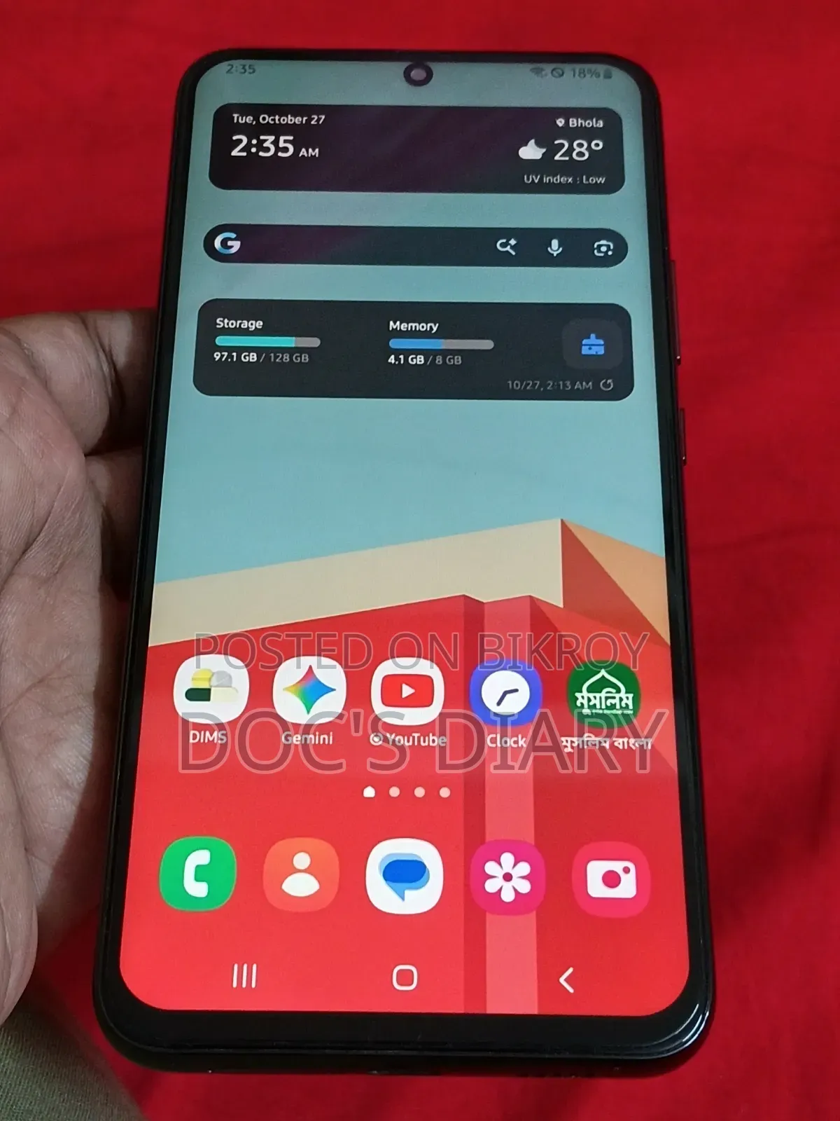 Samsung Galaxy S22+ 5G 128 GB Green