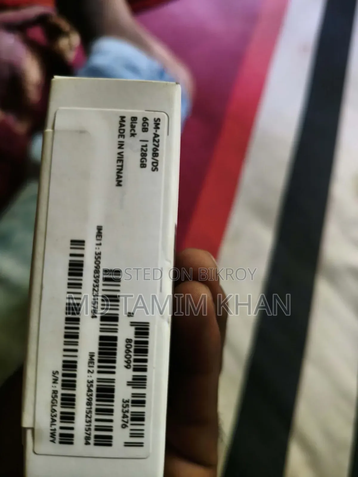 New Samsung Galaxy A27 128 GB Black