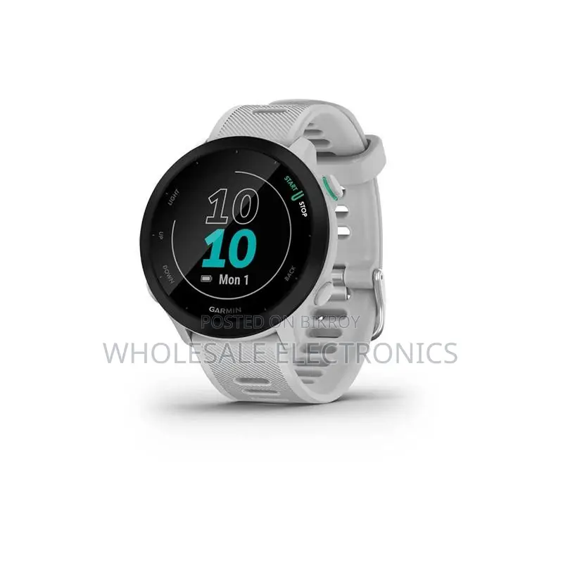 GARMIN FORERUNNER 55 - WHITESTONE (Only Pre-Order)