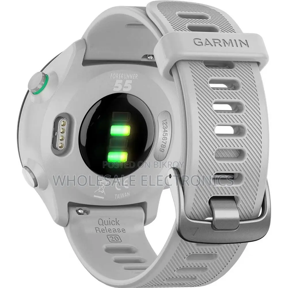 GARMIN FORERUNNER 55 - WHITESTONE (Only Pre-Order)
