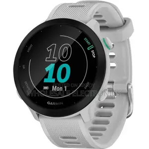GARMIN FORERUNNER 55 - WHITESTONE (Only Pre-Order)