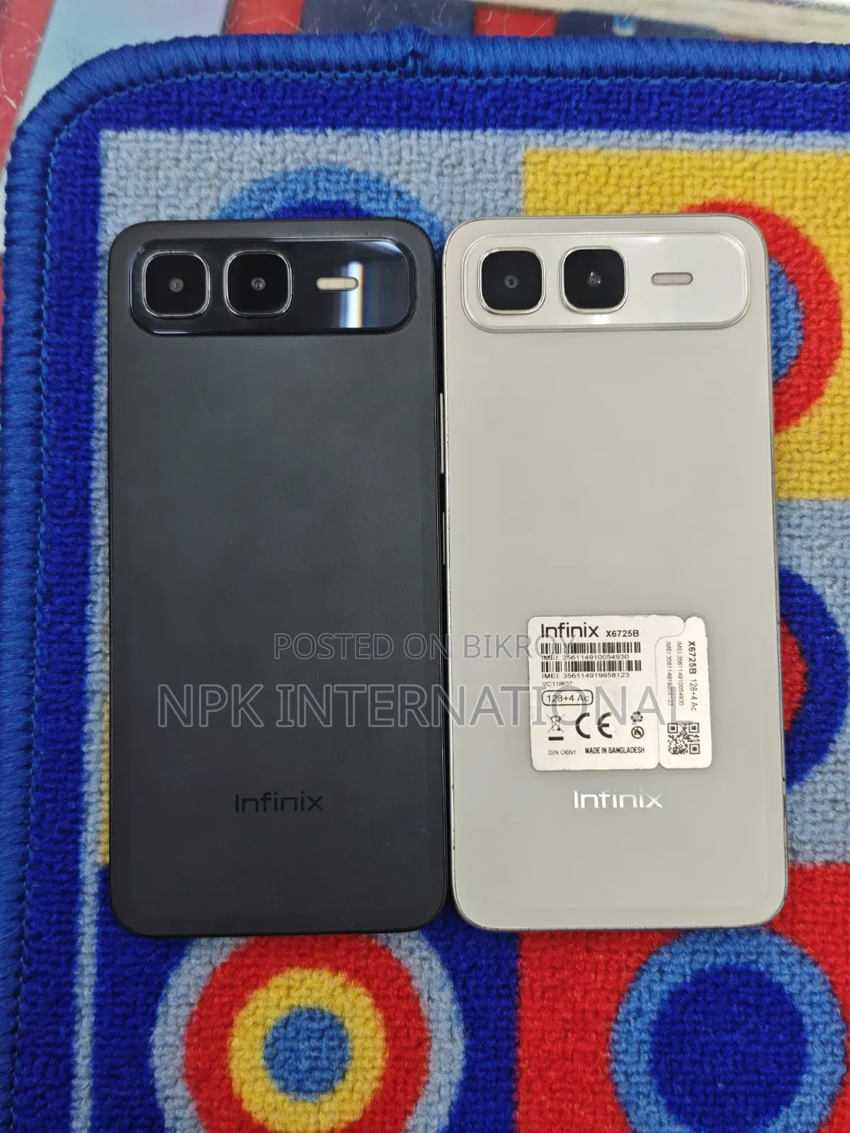 Infinix Smart 10 Plus 128 GB Silver