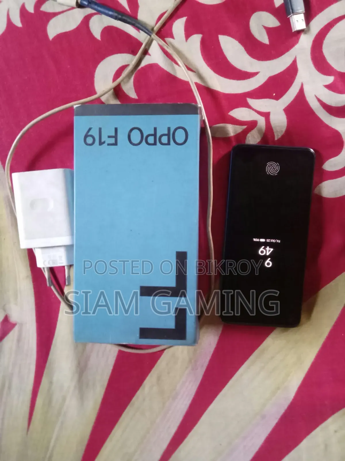 Oppo F19S 128 GB Blue