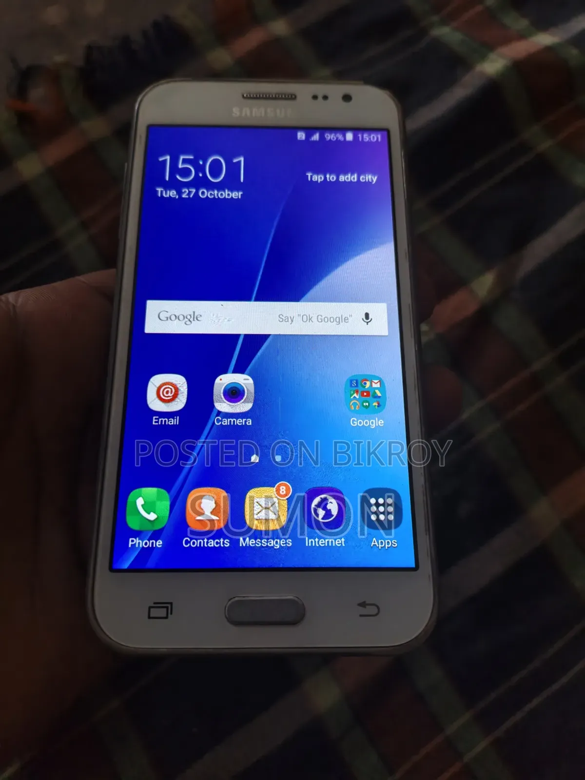 Samsung Galaxy J2 8 GB White
