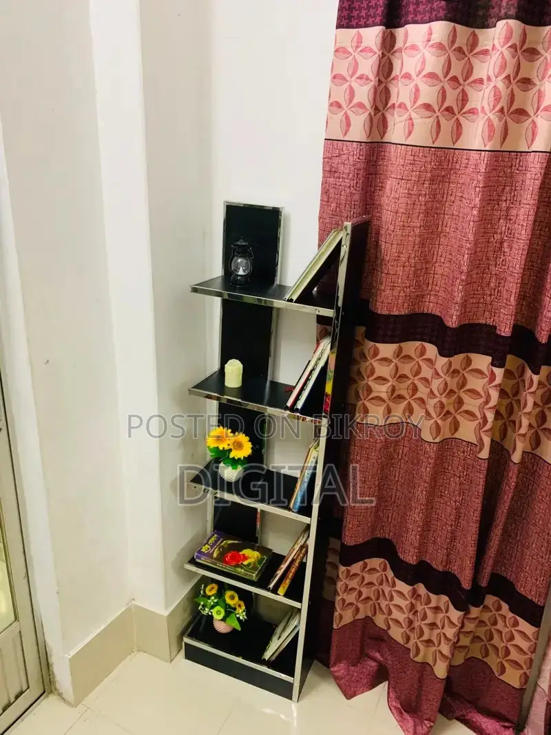Wooden – Luxury Mirror Shelf and Luxury Book Shelf