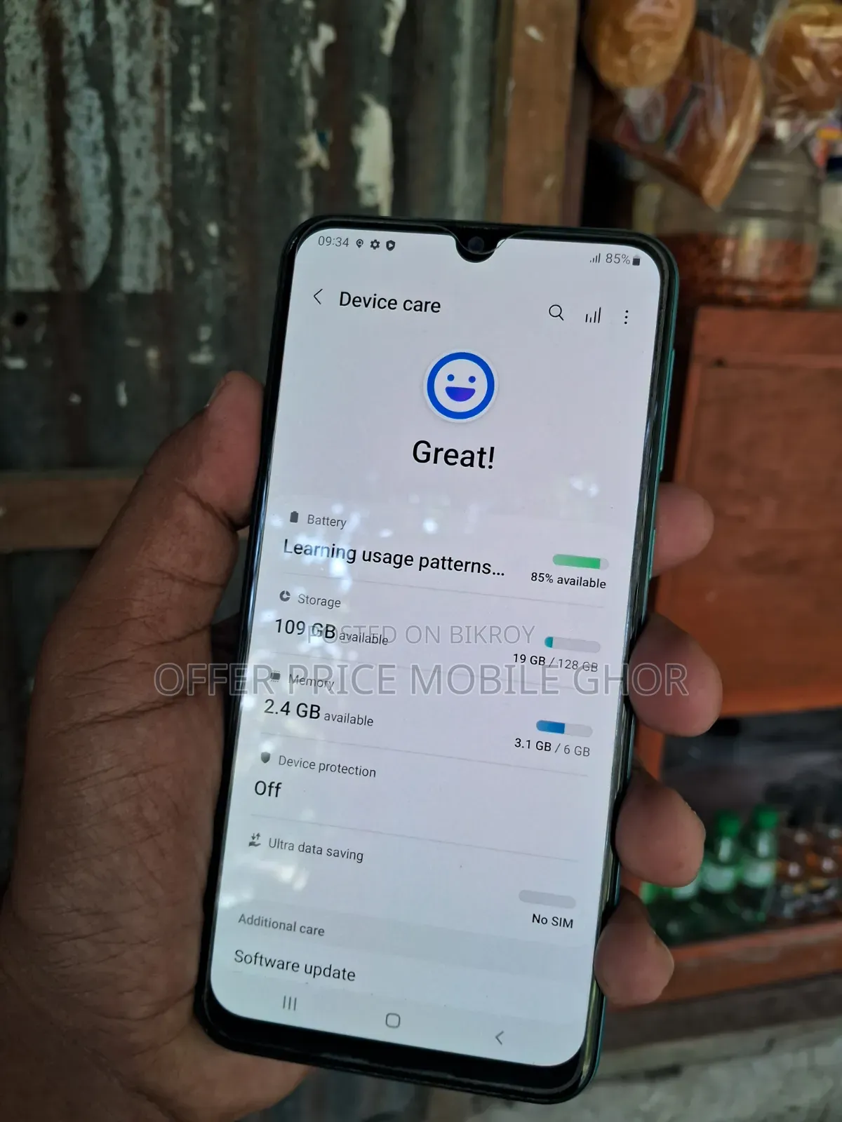 Samsung Galaxy F41 128 GB Blue