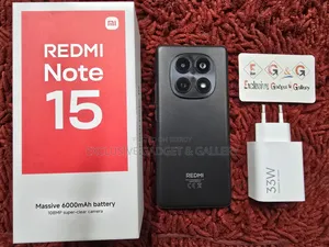 Xiaomi Redmi Note 15 256 GB Black