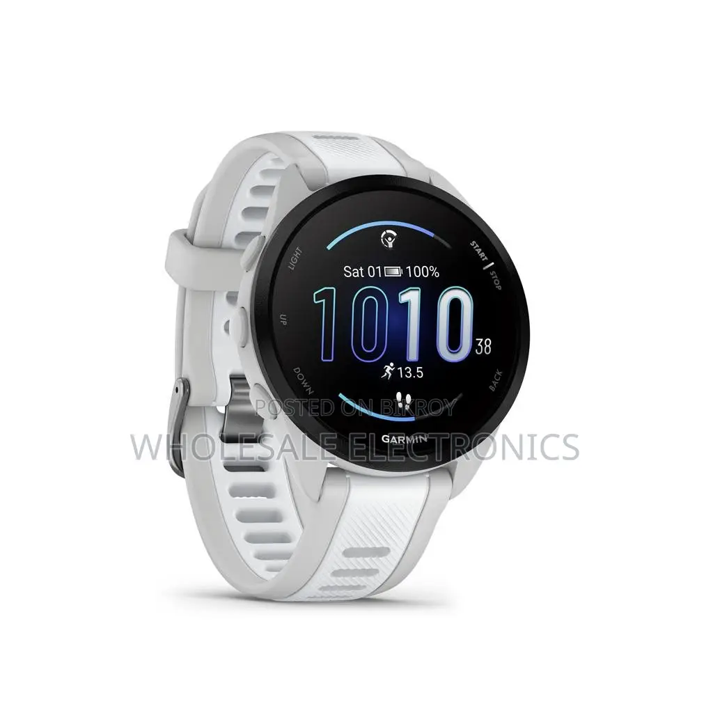 GARMIN FORERUNNER 165 MIST GRAY / WHITESTONE( Only Pre - Order)
