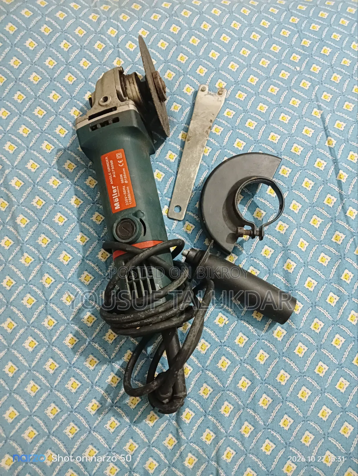 Moller Angle Grinder Machine