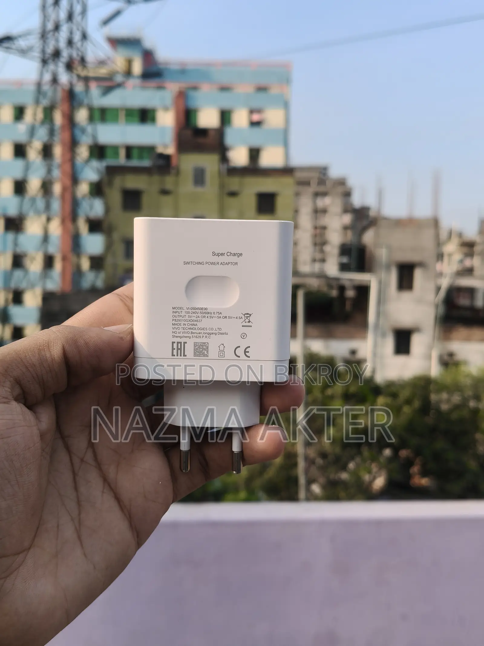 Oppo Ultra Fast Original Charger 33 Watt