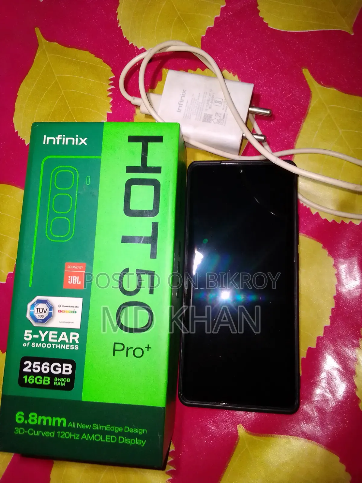 Infinix Hot 50 Pro+ 4G 256 GB Gray