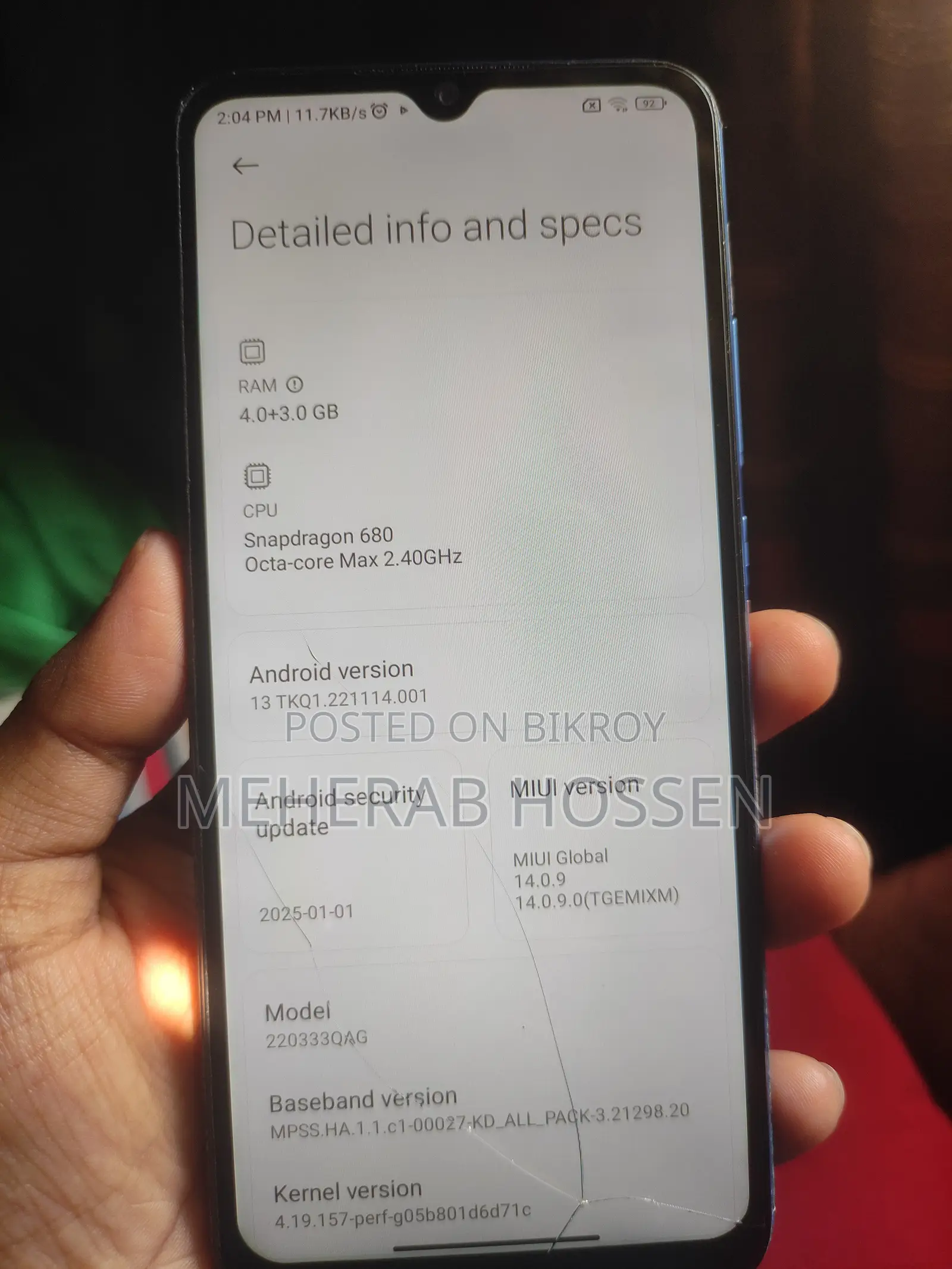 Xiaomi Redmi 10C 64 GB Blue
