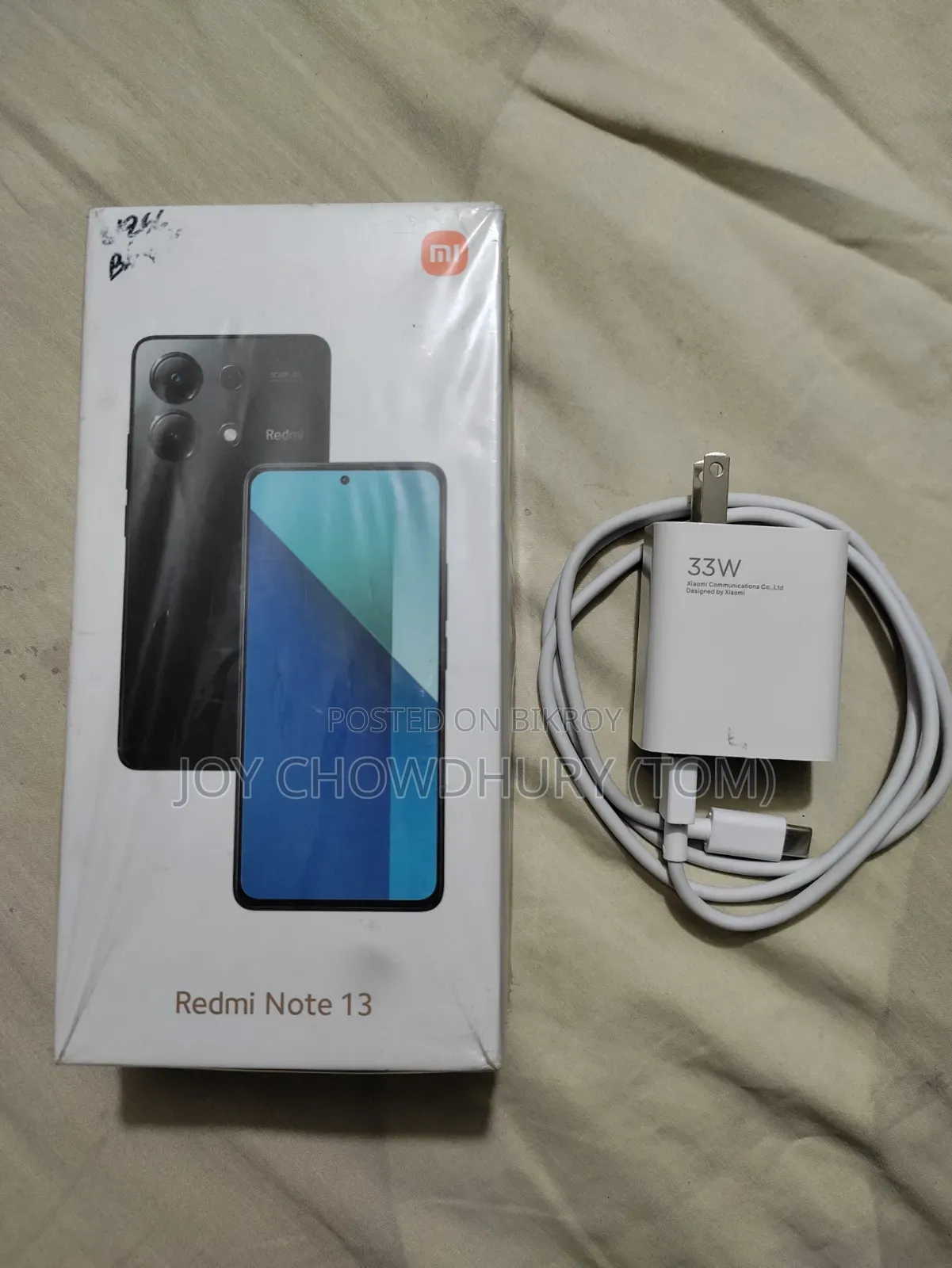 শাওমি রেডমি নোট ১৩ ২৫৬ জিবি ব্ল্যাক