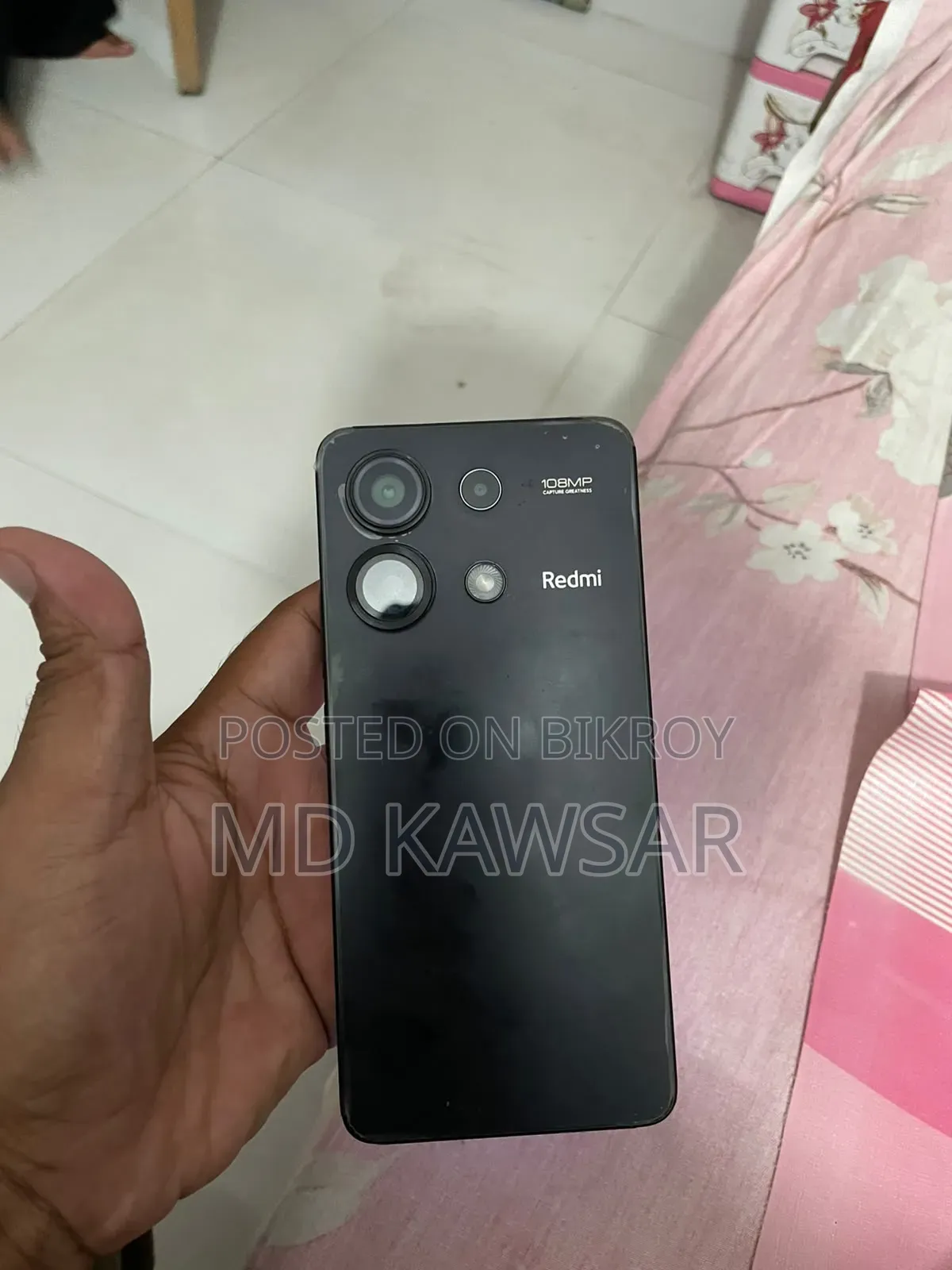 শাওমি রেডমি নোট ১৩ ২৫৬ জিবি কালো