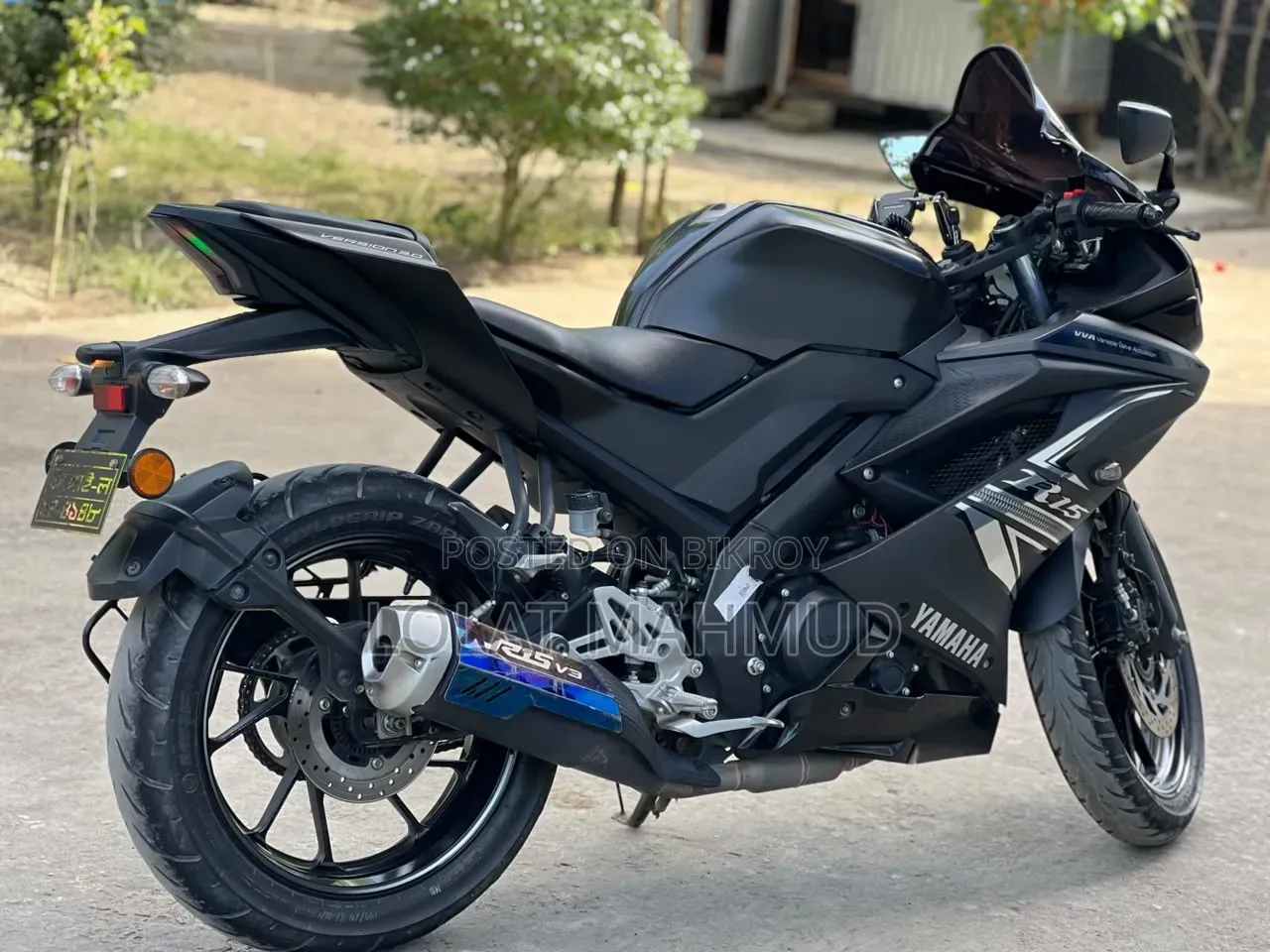 Yamaha R15 V3 2024 Black