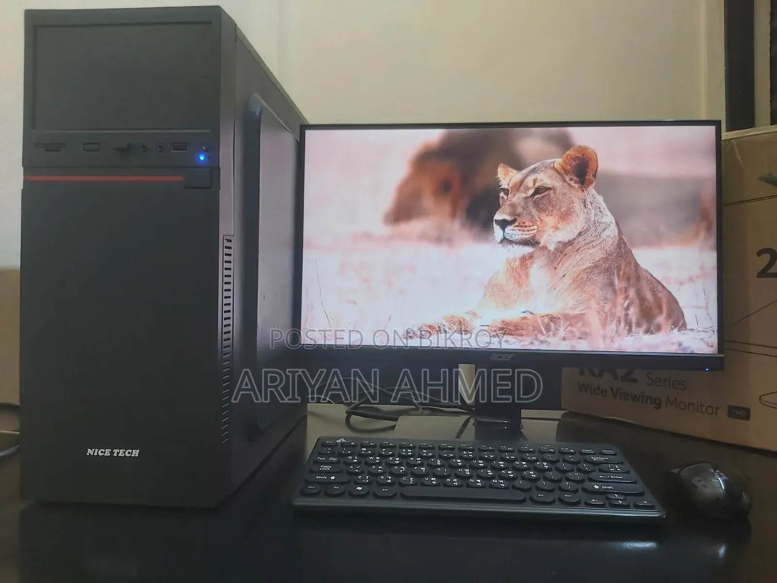 Desktop Computer Acer 8GB Intel SSD 128GB