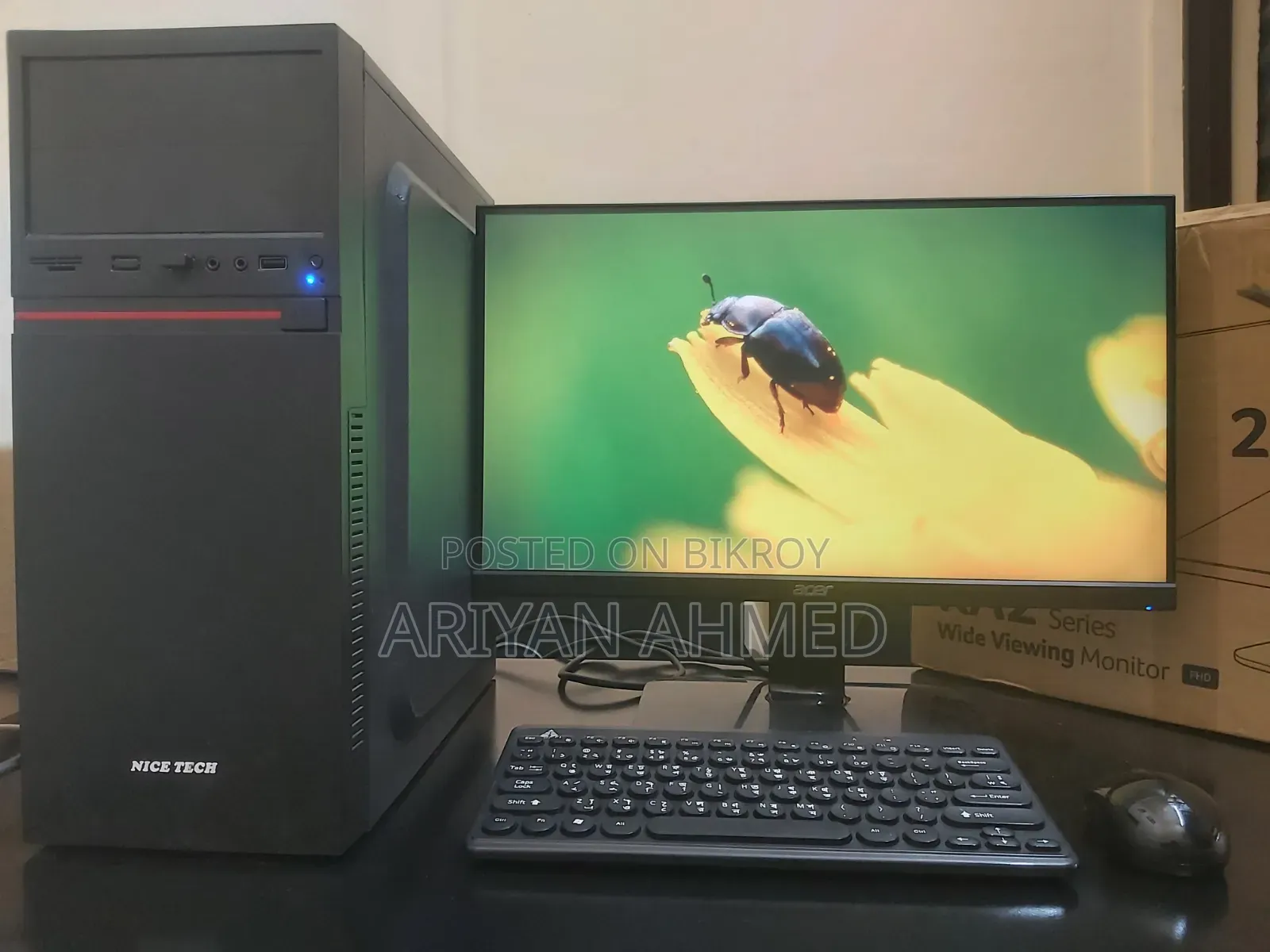 Desktop Computer Acer 8GB Intel SSD 128GB