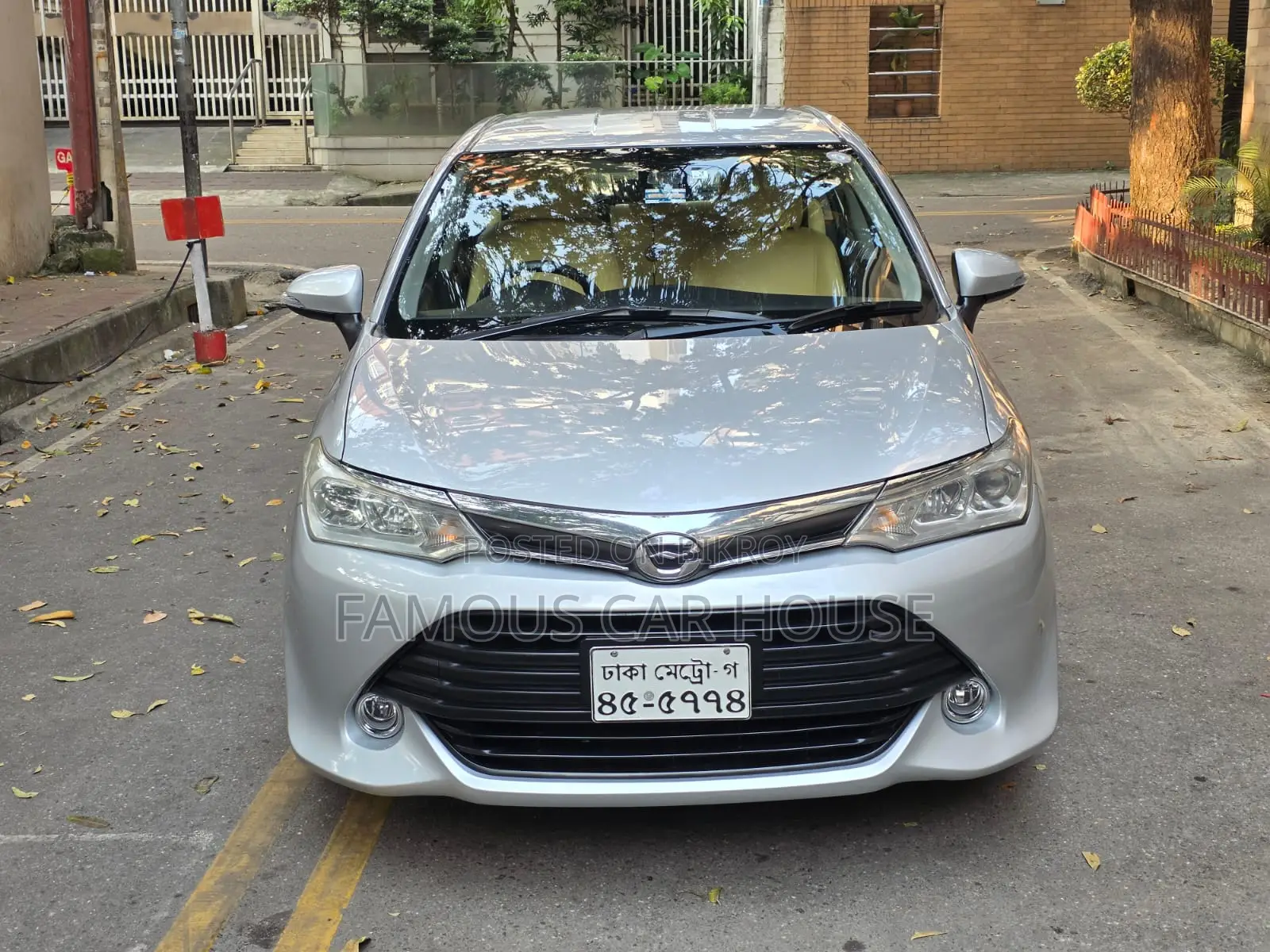 Toyota Axio 2016 Silver