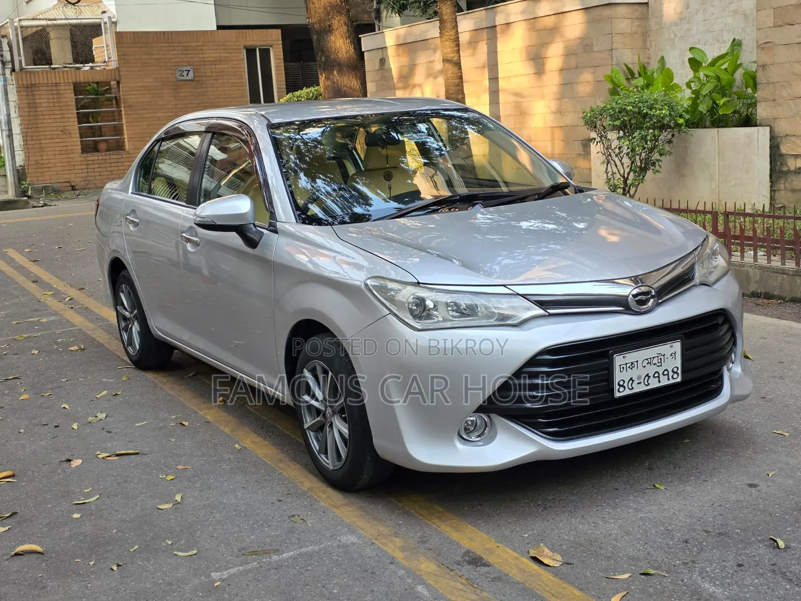 Toyota Axio 2016 Silver