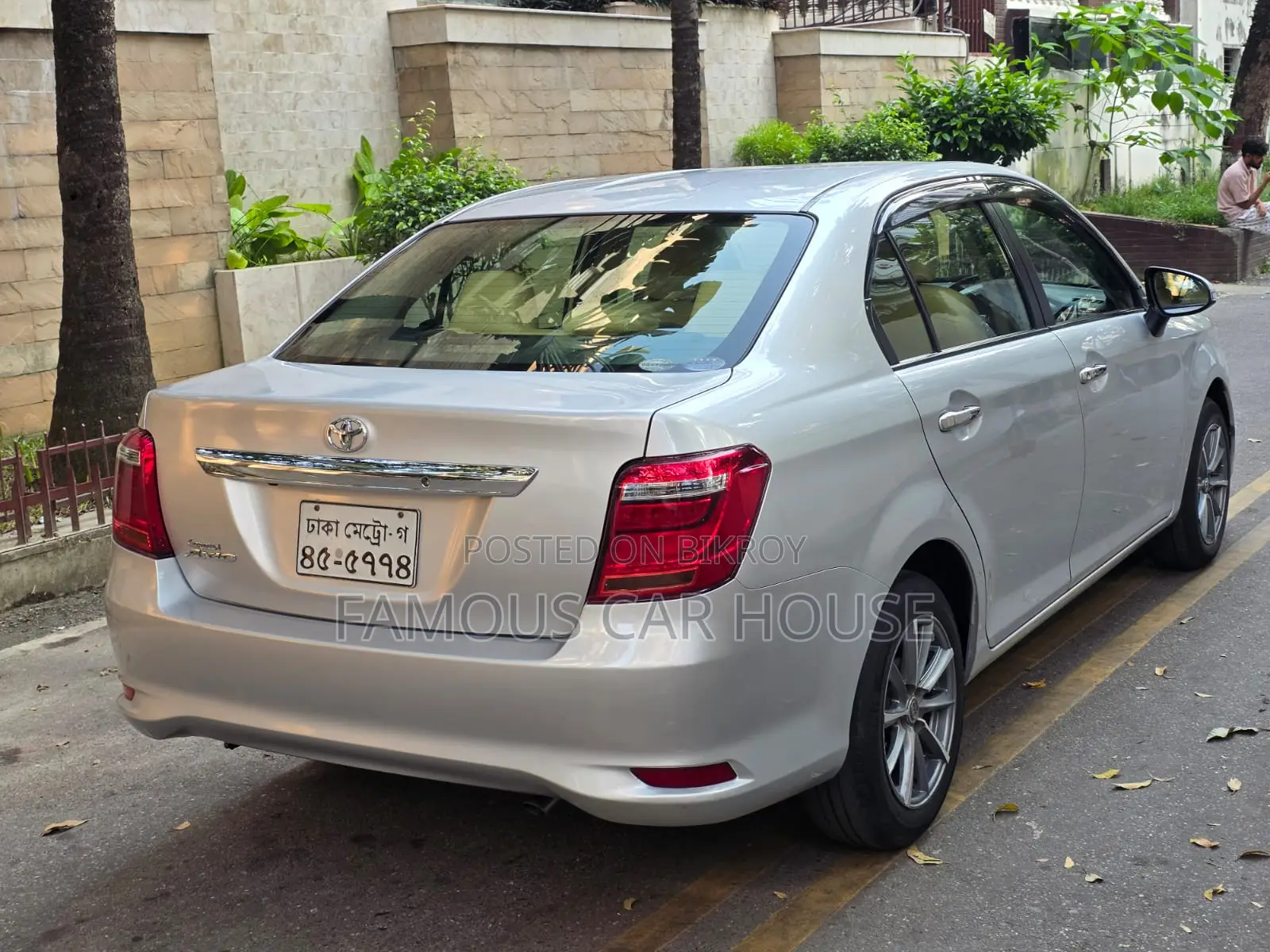 Toyota Axio 2016 Silver